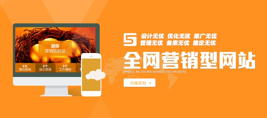 全網營銷型網站建設